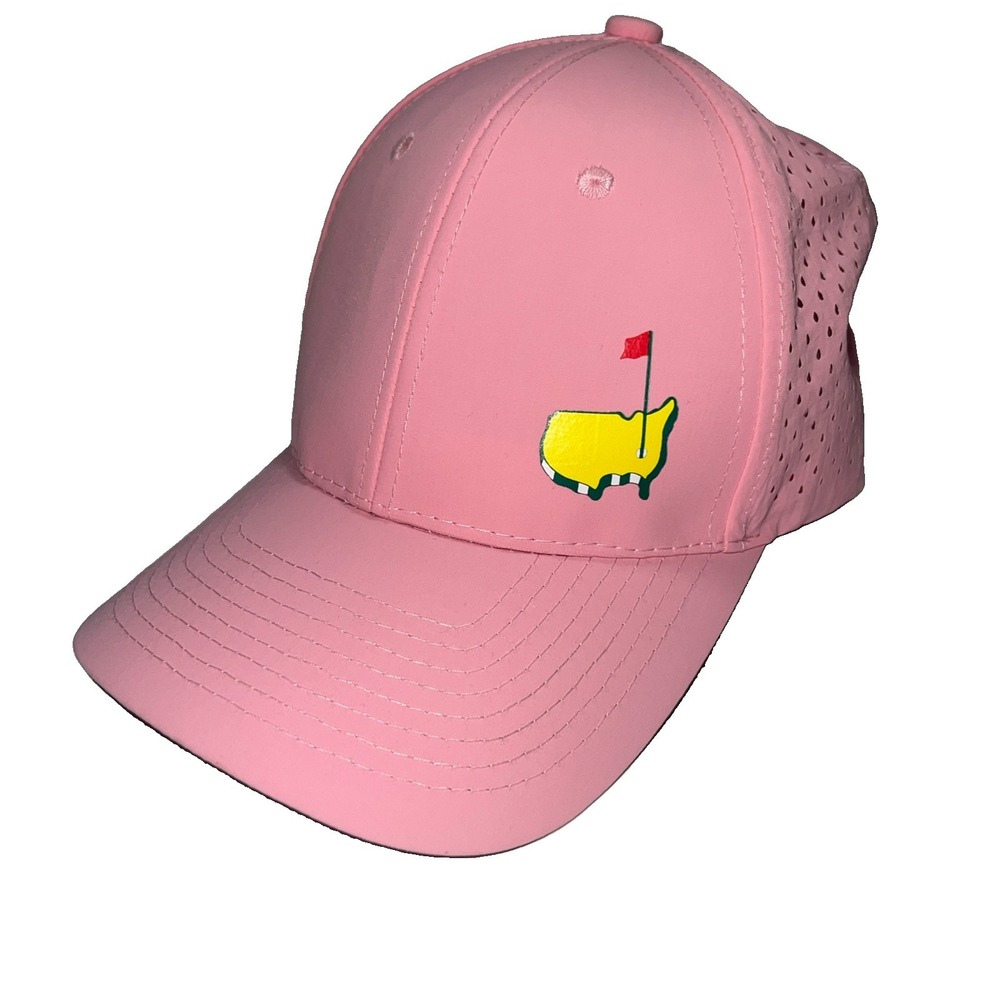 Masters Ladies Snap Back Hat Pink Moisture Back Golf